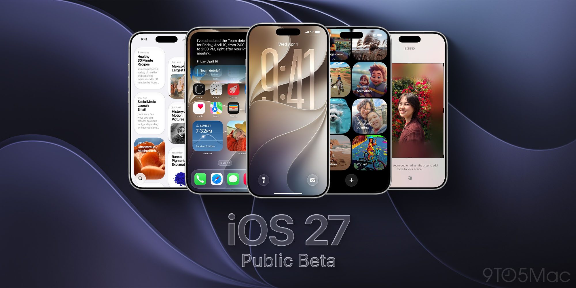 iOS 27 public beta